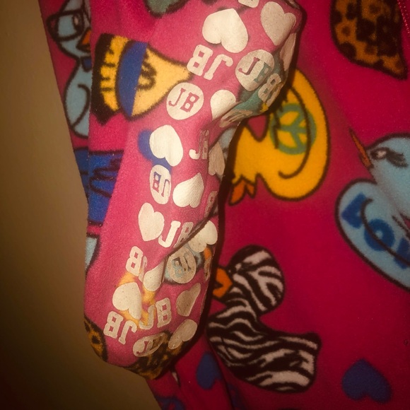 GUC Pink Multicolored Joeboxer onesie size X-Small - Picture 5 of 6